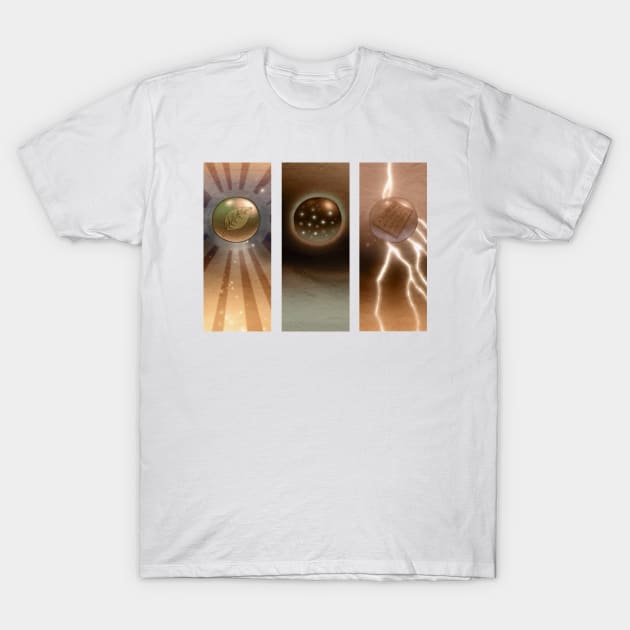 Wizardry 8 Orbs of Power T-Shirt by RomansIceniens